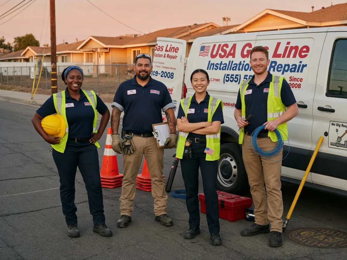 Gas Line Installation company in South Mountain, PA